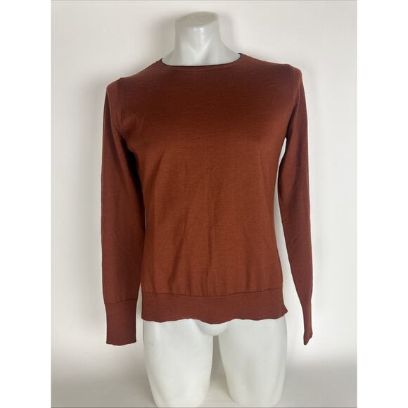 Loro Piana Crew Neck Wool Sweater Men’s Size EU 46